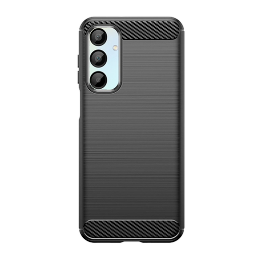 Szilikon tok Carbon Case Samsung Galaxy A16 / A16 5G - fekete tok