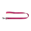 Természetes bőr kutyapóráz WAUDOG W. 20mm, hossza 122cm rózsaszín - 3. kép