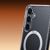 Torras Ostand Spin tok Samsung Galaxy S25 (átlátszó) - 3. kép