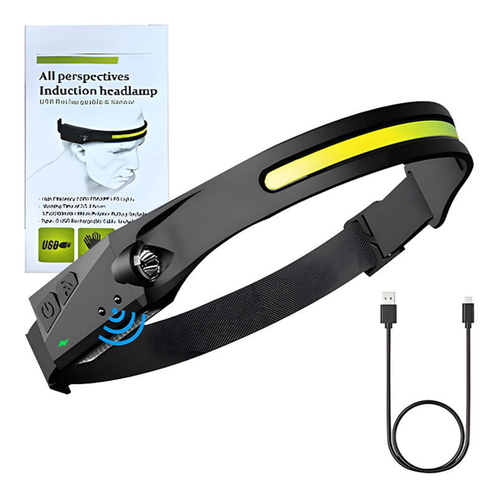 Superfire HL65 fejlámpa, 120lm, USB-C - 2