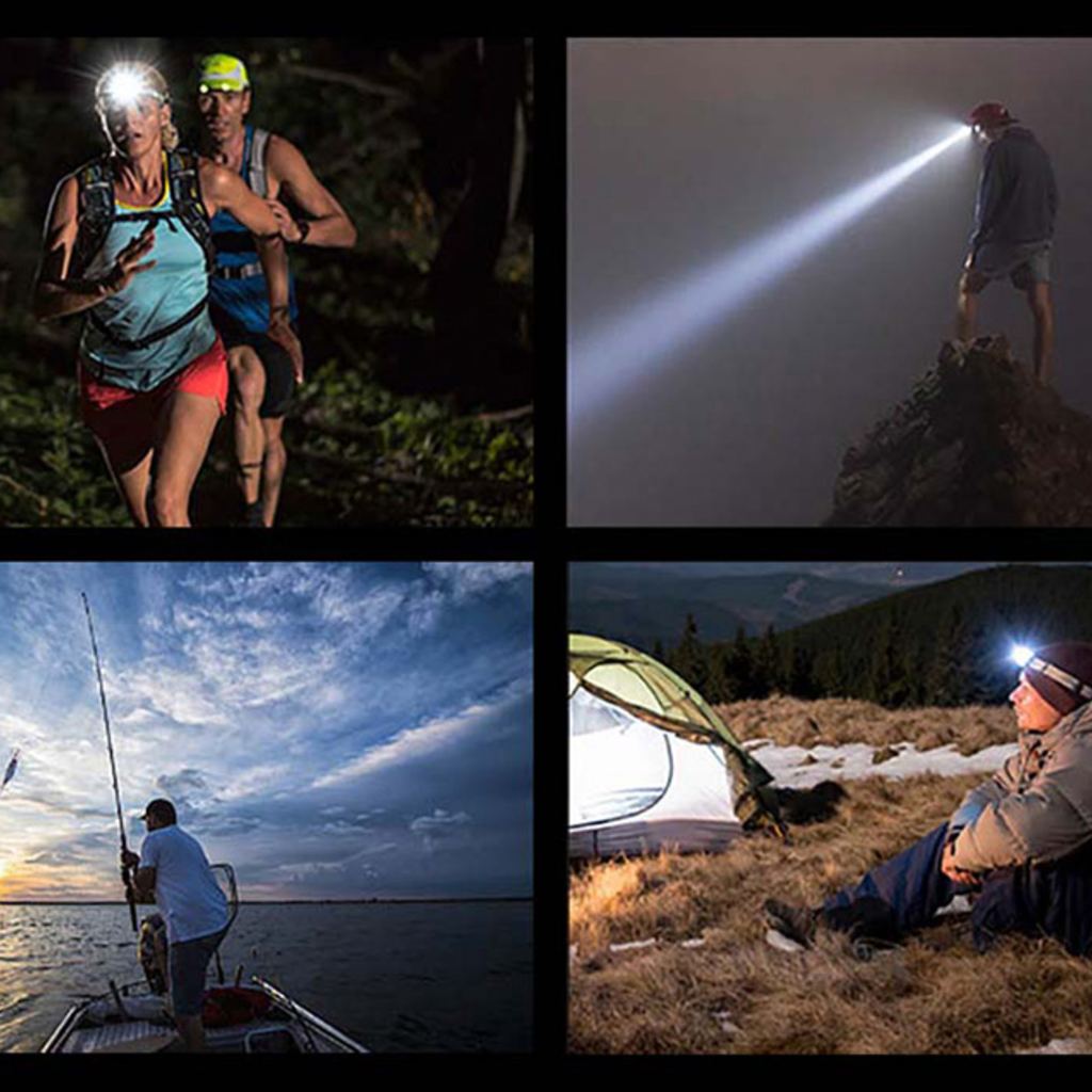 Superfire HL52 fejlámpa, 200lm, USB - 10