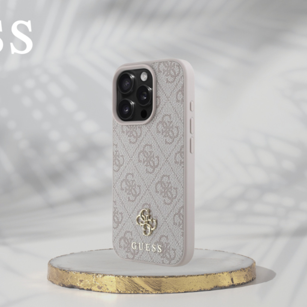  iPhone 16 Pro Max Rózsaszín Guess 4G Small Classic MagSafe fliptok - 9