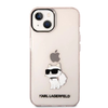 Karl Lagerfeld Ikonik Choupette tok iPhone 14-hez - rózsaszín - 1. kép