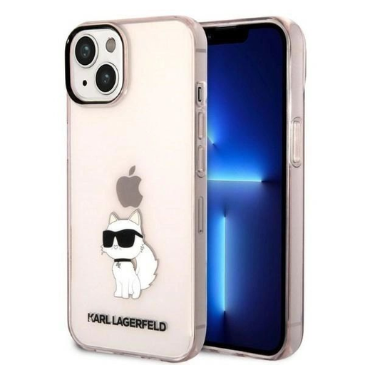 Karl Lagerfeld Ikonik Choupette tok iPhone 14-hez - rózsaszín