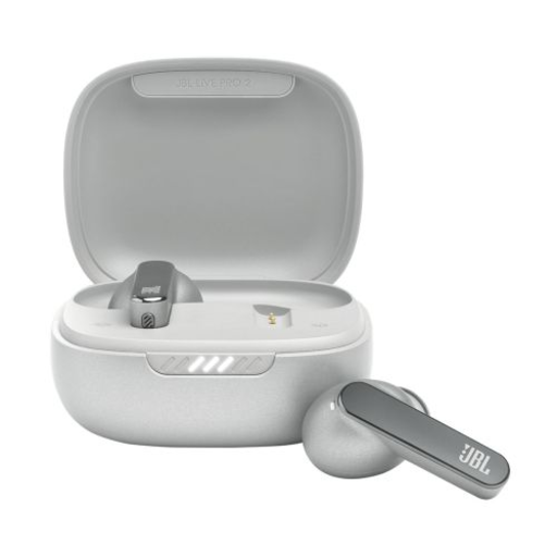 JBL Live Pro 2 TWS Bluetooth Vezeték Nélküli Fülhallgató Ezüst EU (JBLLVPRO2SLV)