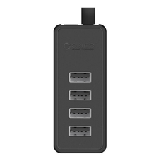 Orico Hub USB-A 4xUSB-A 2.0 - fekete