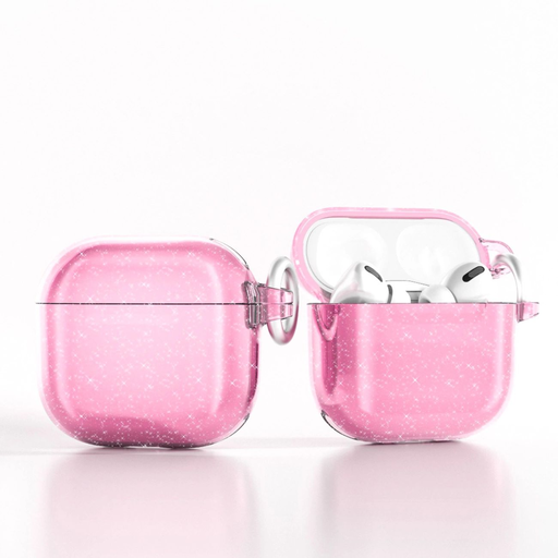 Csillogó tok AirPods 4 - Rózsaszín Csillogó tok AirPods 4 - Rózsaszín