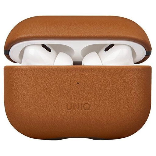 Uniq Terra valódi bőrtok AirPods Pro 2-höz - barna Uniq Terra valódi bőrtok AirPods Pro 2-höz - barna