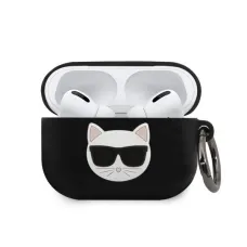  AirPods Pro 1/2 szilikon tok Karl Lagerfeld Choupette KLACAPSILCHBK