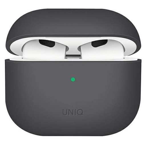 Uniq Lino Szilikon tok AirPods 3-hoz - szürke Uniq Lino Szilikon tok AirPods 3-hoz - szürke