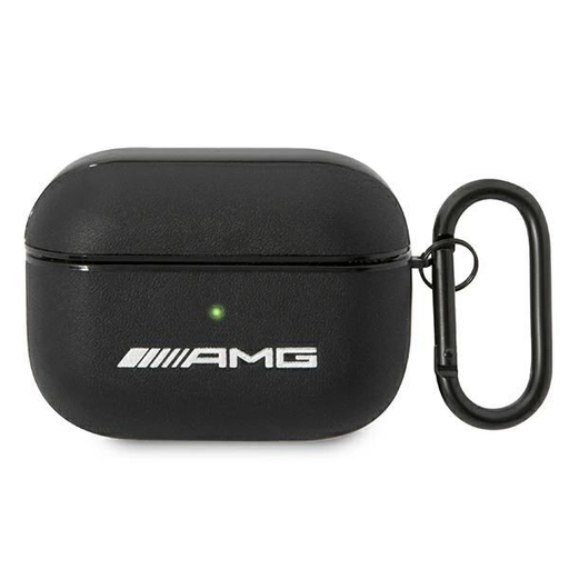AMG Leather Big Logo tok AirPods Pro - fekete AMG Leather Big Logo tok AirPods Pro - fekete