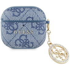 GUESS tok APPLE AirPods 4 GUA4P4E4CDB (PU 4G Strass Charmmal) kék