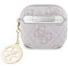 GUESS tok APPLE AirPods 4-hez GUA4P4E4CDP (PU 4G Strassz Charm-mal) rózsaszín, - 0. kép