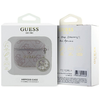 GUESS tok APPLE AirPods 4-hez GUA4P4E4CDP (PU 4G Strassz Charm-mal) rózsaszín, - 1. kép
