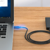 USB 2.0 kábel Vention COJBH 2A 2m Fekete PVC - 2. kép