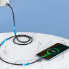 Kábel 2 az 1-ben USB 2.0 USB-C/Micro USB Vention CQDBF 1m (fekete) - 3. kép