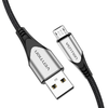 USB 2.0 A - Micro USB kábel Vention COAHD 3A 0,5m szürke - 1. kép