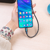 USB 2.0 A to USB-C Kábel Vention CORBF 5A 1m Fekete PVC - 1. kép