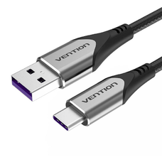 Vention COFHG USB-C - USB 2.0 kábel 5A 1.5m (szürke)