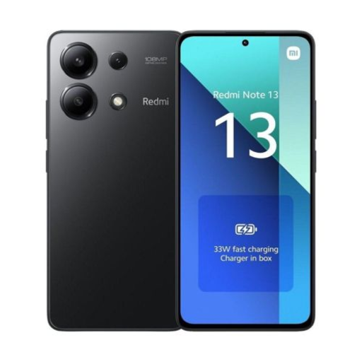 Xiaomi Redmi Note 13 4G Dual SIM 6GB RAM 128GB Töltővel Fekete EU