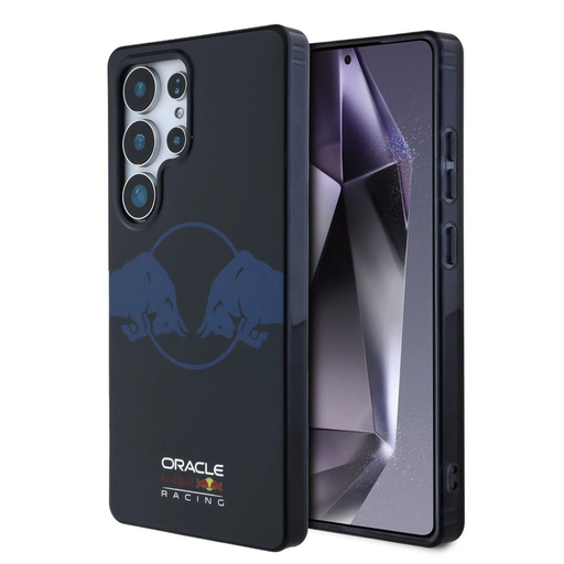 RED BULL tok Samsung Galaxy S25 Ultra RBHMS25L24HIDBV (Mágneses IML Átlátszó PC Két Bika) sötétkék RED BULL tok Samsung Galaxy S25 Ultra RBHMS25L24HIDBV (Mágneses IML Átlátszó PC Két Bika) sötétkék