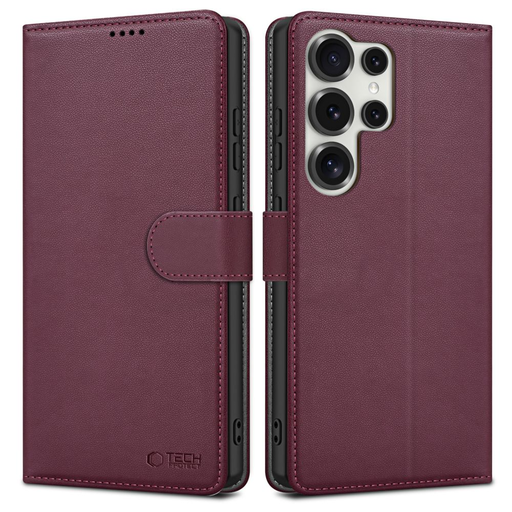 Tech-protect Wallet Galaxy S25 Ultra Mulberry tok