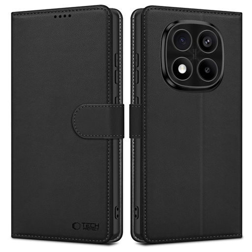 Tech-protect Wallet Xiaomi Redmi Note 14 Pro 5G / Pro+ Plus 5G / Poco X7 5G Matt Fekete tok