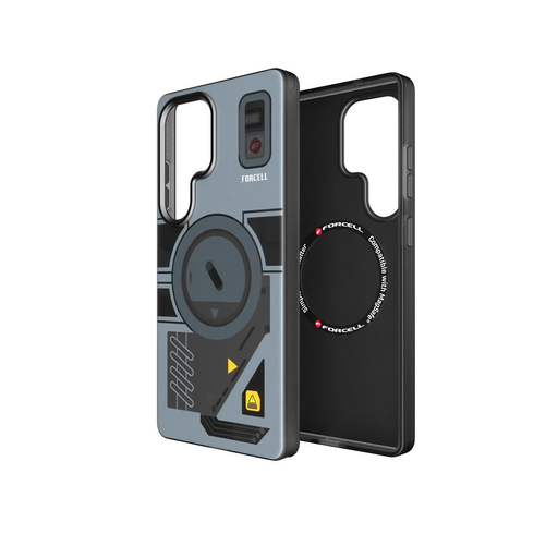 FORCELL F-PROTECT Levels tok Kettős rétegű 4D technológiával, Katonai Esési Teszttel kompatibilis, MagSafe-kompatibilis a SAMSUNG S25 ULTRA-hoz kibergrey FORCELL F-PROTECT Levels tok Kettős rétegű 4D technológiával, Katonai Esési Teszttel kompatibilis, MagSafe-kompatibilis a SAMSUNG S25 ULTRA-hoz kibergrey