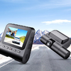 Front kamera 1080p, belső kamera 1080p és hátsó kamera VGA Azdome V600-3CH, G-érzékelő - 3. kép