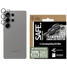 SAFE by PanzerGlass objektívlencse-védő Samsung Galaxy S25 Ultra készülékhez, átlátszó edzett üveg üvegfólia