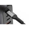 FORCELL F-ENERGY C256 kábel USB A - Type C QC3.0 3A 66W Cafule 2 m fekete - 0. kép