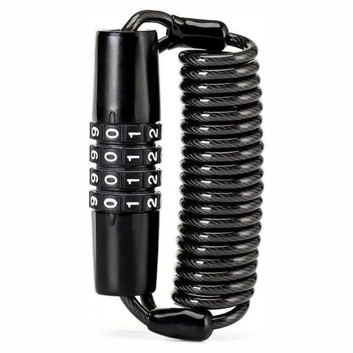 Rockbros T609 kerékpárzár 1,5 m kombinált - fekete