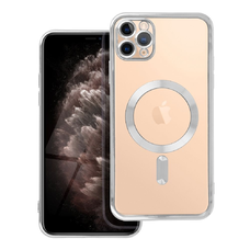 ELECTRO MAG COVER tok kompatibilis MagSafe-fel az iPhone 11 Pro Max számára, ezüst