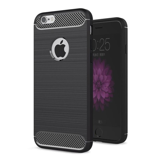 CARBON tok iPhone 5/5S/SE fekete tok