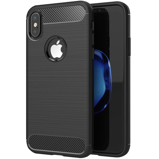 CARBON tok iPhone X feketére CARBON tok iPhone X feketére