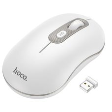 HOCO vezeték nélküli számítógépes egér 2,4G 1600 dpi GM21 fehér