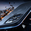 Torras UPRO Ostand Matte tok iPhone 15 Pro (fekete) - 3. kép