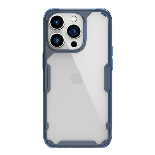 Nillkin Nature Pro iPhone 14 Pro Max tok, kék páncélozott tok Nillkin Nature Pro iPhone 14 Pro Max tok, kék páncélozott tok