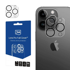 Apple iPhone 15 Pro/15 Pro Max - 3mk Lens Pro Full Cover üvegfólia