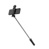 Selfie stick WH1YXS teleszkópos tripod 1m kerek lámpával és telefontartóval - fekete - 4. kép