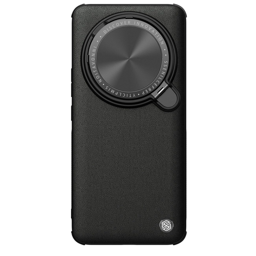 Nillkin CamShield Prop Leather Mágneses tok Xiaomi 14 Ultra - fekete Nillkin CamShield Prop Leather Mágneses tok Xiaomi 14 Ultra - fekete