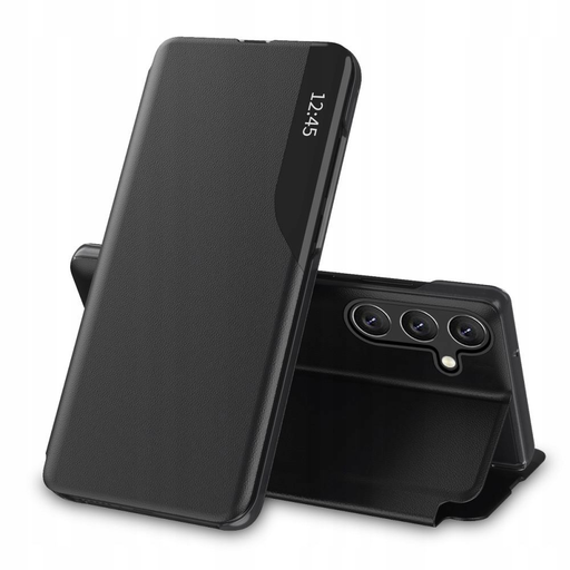 Tech-protect Smart View Galaxy A14 4g / 5g Fekete tok Tech-protect Smart View Galaxy A14 4g / 5g Fekete tok