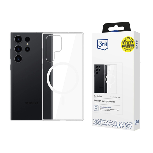 3mk Clear MagCase Samsung Galaxy S24 Ultra tok - átlátszó 3mk Clear MagCase Samsung Galaxy S24 Ultra tok - átlátszó