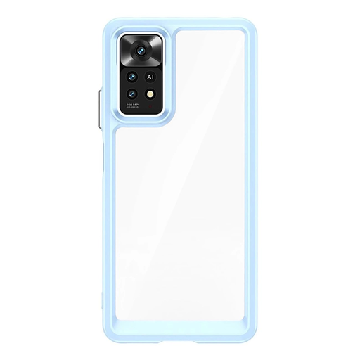 Outer Space Case szilikon tok Xiaomi Poco M4 Pro 5G - kék tok Outer Space Case szilikon tok Xiaomi Poco M4 Pro 5G - kék tok