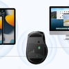 Vezeték nélküli egér UGREEN 2.4 GHz + Bluetooth 5.0 (fekete) - 1. kép