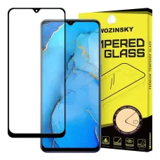 Wozinsky 9H kijelzővédő üvegfólia Oppo Reno 3 fekete