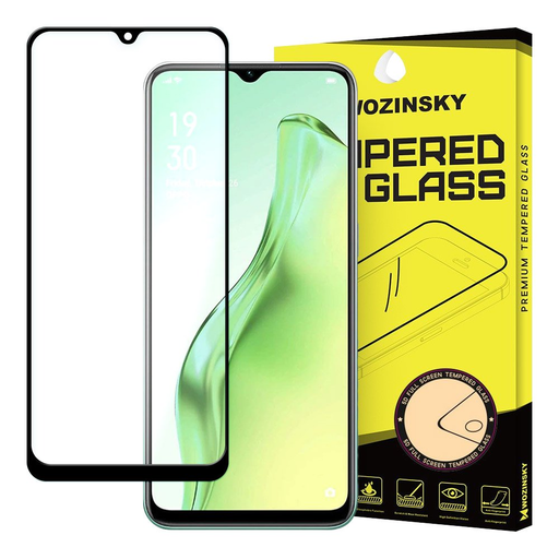 Wozinsky 9H kijelzővédő üvegfólia Oppo A31 fekete Wozinsky 9H kijelzővédő üvegfólia Oppo A31 fekete