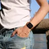 Apple Watch 4/5/6/7/8/SE/Ultra (42/44/45/49mm) Tech-Protect Bőr Óraszíj Barna - 1. kép