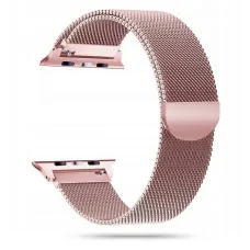 Apple Watch 3/4/5/6/7/8/SE (38/40/41 mm) Tech-Protect Milaneseband Óraszíj Rózsa Arany