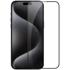 Nillkin 2.5D CP+ PRO Fekete üvegfólia Apple iPhone 15 Pro Max-hoz